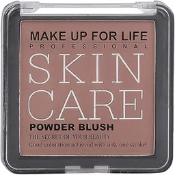 Make Up For Life Professional Skin Care Powder Blush, Brown, 11g-picture-18