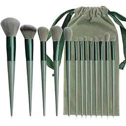 Makeup Brushes 13 Pcs Makeup Kit, Foundation Brush Eyeshadow Brush Make up Brush Set with Bag(Multicolour)-picture-34