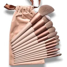Makeup Brushes,13 PCS Make Up Brush Set for Foundation Eyebrow Concealer Eye Shadows Powder,Makeup Brush Kits for Travel and Daily Makeup Use-picture-36