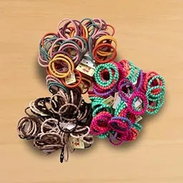 makeup by siti Mini Mover Hair Band Set Of 100 Pcs-Mix Colour-picture-31