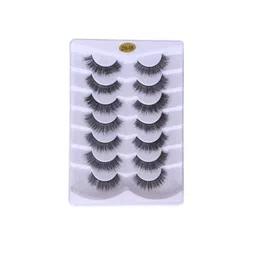 Makeup By Siti Set of 7 GlamorousLash 3D Natural False Eyelashes - Black-picture-39