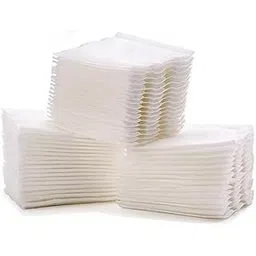 Makeup Cotton Pads, Facial Eye Makeup Remover Pads, Natural Premium Square Cotton Puff, Double-Side Save Water Soft Gentle Makeup Tools 80 Pcs-picture-13