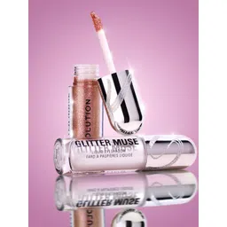 Makeup Revolution London Glitter Muse Liquid Eyeshadow - 3.5 ml - Muse Silver-picture-16