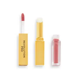 Makeup Revolution London Vegan Pro Supreme Stay 24h Matte Lip Duo Lipstick - Velvet-picture-17