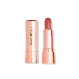 Makeup Revolution London Velvet Finish Satin Kiss Lipstick 3.5 g - Icon Nude image 1