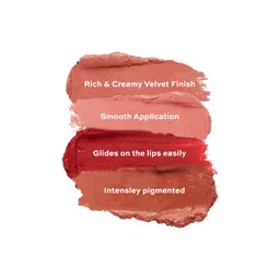 Makeup Revolution London Velvet Finish Satin Kiss Lipstick 3.5 g - Icon Nude image 5