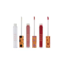 Makeup Revolution London x Disney's Minnie Mouse Set Of 3 Lip Gloss 3.5ml Each-picture-13