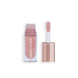 Makeup Revolution London Y2K Baby Sweet Bomb Lip Gloss 4.5ml - Strawberry Swirl Nude-picture-21