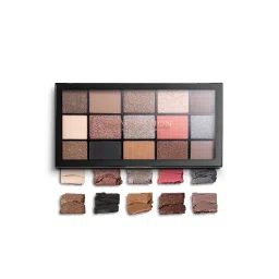 Makeup Revolution Reloaded Eyeshadow Palette 15 Smooth & Rich Shade-High Pay Off Formula - Hypnotic-image-29