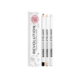Makeup Revolution Relove Kohl Liners - Pack Of 3-image-45