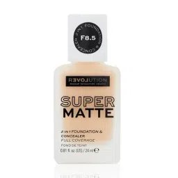 Makeup Revolution Relove Supermatte Foundation F8.5 - 24 ml-picture-28