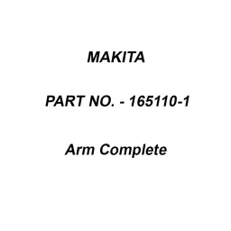 Makita Arm Complete Suitable For 9031, Part No 165110-1-image-7