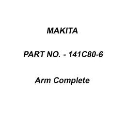 Makita Arm Complete Suitable For LS004G, Part No 141C80-6-image-0