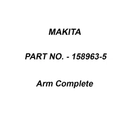 Makita Arm Complete Suitable For LS1016L, Part No 158963-5-image-5