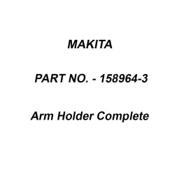 Makita Arm Holder Complete Suitable For LS1216, Part No 158964-3-image-10