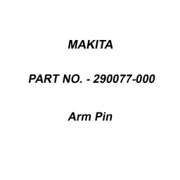 Makita Arm Pin Size 2 for SJ401, Part No 290077-000-image-23