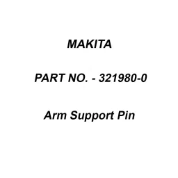 Makita Arm Support Pin Suitable For MT940, Part No 321980-0-image-15