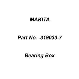 Makita Bearing Box MT40, Part No 319033-7-image-21