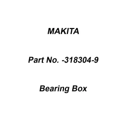 Makita Bearing Box Suitable for BO5030, Part No 318304-9-image-47