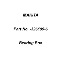 Makita Bearing Box Suitable for TM3000C, Part No 326199-6-image-25
