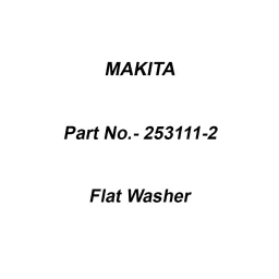 Makita Flat Washer Size 6 For DSP600, Part No 253111-2-image-7