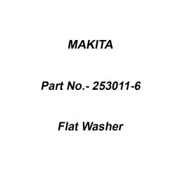 Makita Flat Washer Size 6 For LS1440, Part No 253011-6-image-11