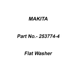 Makita Flat Washer Size 65 For 6906, Part No 253774-4-image-18