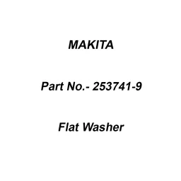 Makita Flat Washer Size 9 For 4100NH, Part No 253741-9-image-26