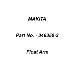 Makita Float Arm Suitable For RBC411 (Old No.5306.00.923), Part No 346350-2-image-40