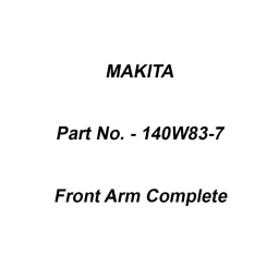 Makita Front Arm Complete Suitable For LS002, Part No 140W83-7-image-12