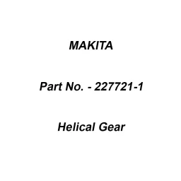 Makita Helical Gear Size 16 mm Suitable For BC231UD, Part No 227721-1-image-26