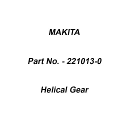Makita Helical Gear Size 44 mm Suitable For 5900B, Part No 221013-0-image-35
