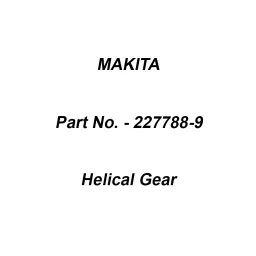 Makita Helical Gear Size 46 mm Suitable For HR5202C, Part No 227788-9-image-7