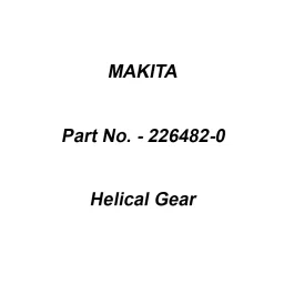 Makita Helical Gear Size 49 mm Suitable For LS1221, Part No 226482-0-image-1