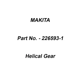 Makita Helical Gear Size 64 mm Suitable For 2107F, Part No 226593-1-image-21