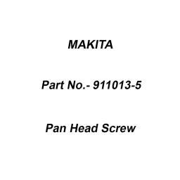 Makita Pan Head Screw Size M3x10 for BDF458, Part No 911013-5-image-12