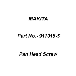 Makita Pan Head Screw Size M3x12 for BO6030, Part No 911018-5-image-3