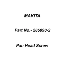 Makita Pan Head Screw Size M4x20 for DBS180, Part No 265090-2-image-25