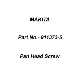 Makita Pan Head Screw Size M6x50 for LS1013, Part No 911373-5-image-19