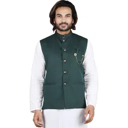 maksud enterprise Solid Men Waistcoat-picture-21