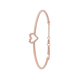 Malabar Gold and Diamonds 18k (750) Rose Gold Bangle for Women-picture-24