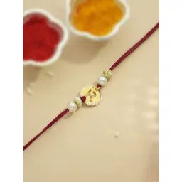 Malabar Gold and Diamonds 18k Gold Thread Rakhi for Brother/Bhai-picture-25