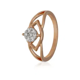 Malabar Gold and Diamonds 18k Rose Gold Diamond Ring-picture-29