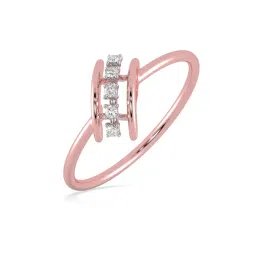Malabar Gold and Diamonds 18k Rose Gold Diamond Ring-picture-14