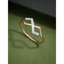 Malabar Gold and Diamonds 18k Rose Gold Diamond Ring-picture-22