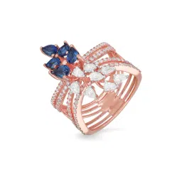 Malabar Gold and Diamonds 18k Rose Gold Diamond Ring-picture-16