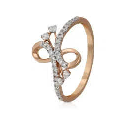 Malabar Gold and Diamonds 18k Rose Gold Diamond Ring-picture-35