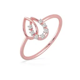 Malabar Gold and Diamonds 18k Rose Gold Diamond Ring-picture-38