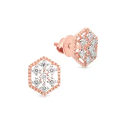 Malabar Gold and Diamonds 18k Rose Gold Stud Earrings-picture-44