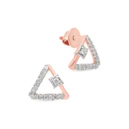 Malabar Gold and Diamonds 18k Rose Gold Stud Earrings-picture-45